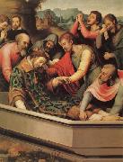Juan de Juanes The Burial of St.Stephen painting